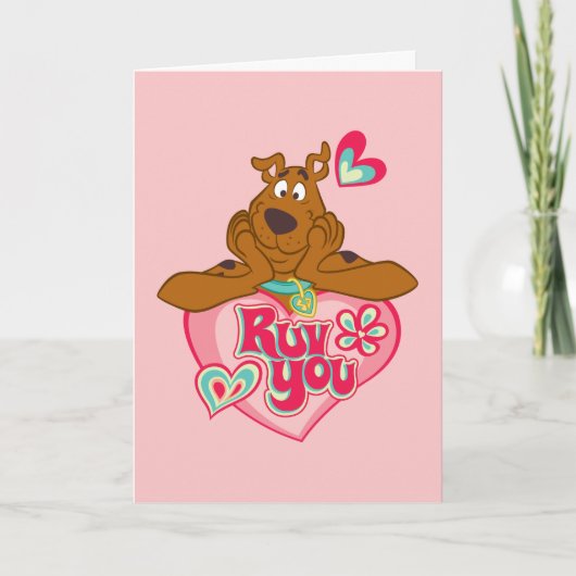Cartes Pour Fêtes Annuelles Scooby-Doo - Ruv You (Devant)