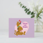 Cartes Pour Fêtes Annuelles Scooby-Doo - Tu es ma douce (Debout devant)