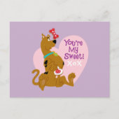 Cartes Pour Fêtes Annuelles Scooby-Doo - Tu es ma douce (Devant)