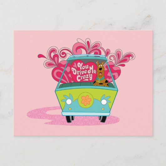 Cartes Pour Fêtes Annuelles Scooby-Doo - Tu Me Rends Fou (Devant)