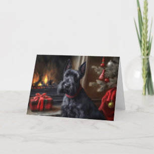 Cartes Pour Fêtes Annuelles Scottie Holiday