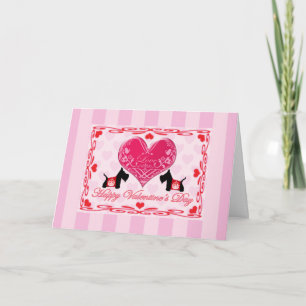 Cartes Pour Fêtes Annuelles Scottie No. couronne 8 royale