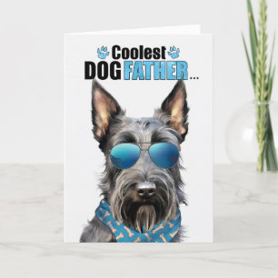 Cartes Pour Fêtes Annuelles Scottish Terrier Chien Coolest Papa Fête des pères