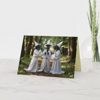 Cartes Pour Fêtes Annuelles Scottish Terrier Witch Halloween Card