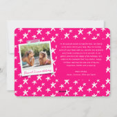 Cartes Pour Fêtes Annuelles Script de brosse moderne 2025 Typographie Photo du (Dos)