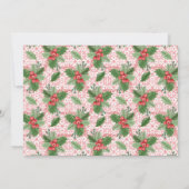 Cartes Pour Fêtes Annuelles Script de fausse joie dorée (Dos)