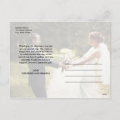 Cartes Pour Fêtes Annuelles Script de Noël Marié Holiday 7Photo Collage (Dos)