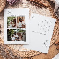 Script de Noël moderne Grateful Vertical 3 Photo