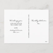 Cartes Pour Fêtes Annuelles Script Gold Happy New Year | Photo personnalisée (Dos)