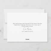 Cartes Pour Fêtes Annuelles Script Hispanique Noël Feliz Navidad Photo (Dos)