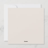 Cartes Pour Fêtes Annuelles Script Joyeux Noël Vert Beige (Dos)