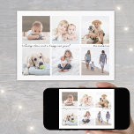 Cartes Pour Fêtes Annuelles Script minimaliste moderne 6 Collage photo Noël<br><div class="desc">Partagez les joies simples des vacances et 6 de vos photos préférées avec des cartes de montage photo minimaliste moderne "gaieté de vacances et une bonne année". Tout le texte sur ce modèle peut être personnalisé avec n'importe quel libellé, comme Joyeux Noël, Joyeux Fêtes, Joyeuses Fêtes, Voeux Joyeux, etc. Le...</div>