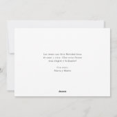 Cartes Pour Fêtes Annuelles Script Red Feliz Navidad 3 Photo Noël espagnol (Dos)