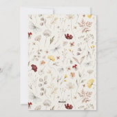 Cartes Pour Fêtes Annuelles Script simple Boho Arch Bonne année (Dos)