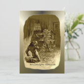 Cartes Pour Fêtes Annuelles Scrooge de Noël - Carol de Noël (Debout devant)
