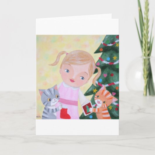 Cartes Pour Fêtes Annuelles Se préparer pour Noël (Devant)