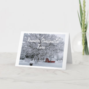 CARTES POUR FÊTES ANNUELLES SE SOUVENIR DE MON "TWIN" À NOËL MASTIME