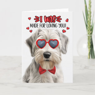 Cartes Pour Fêtes Annuelles Sealyham Terrier Chien fait pour vous aimer Valent