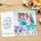 Cartes Pour Fêtes Annuelles SEAS AND GREETINGS Coastal Christmas