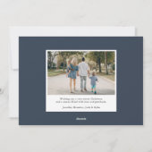 Cartes Pour Fêtes Annuelles Seaside Peace | Holiday Photo Collage Card (Dos)