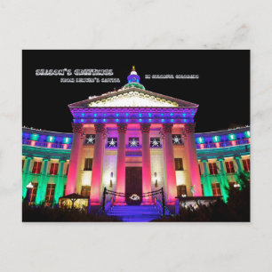 Cartes Pour Fêtes Annuelles Season's Greetings from Denver Colorado