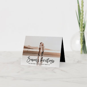 Cartes Pour Fêtes Annuelles Seasons greetings modernes, photo-chrétiennes mini