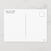 Cartes Pour Fêtes Annuelles Seattle at Night (Dos)