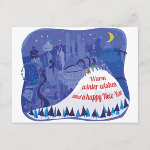 Cartes Pour Fêtes Annuelles Seattle holiday greeting card