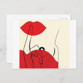 Cartes Pour Fêtes Annuelles secret (Devant / Derrière)