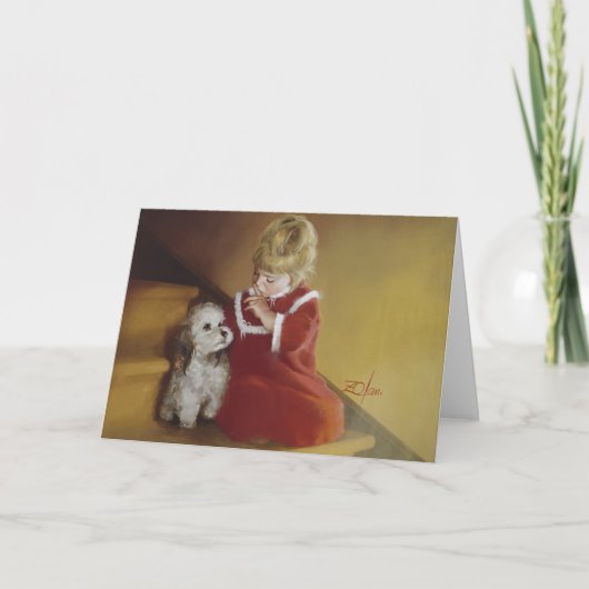 Cartes Pour Fêtes Annuelles Secret de Noël (Devant)