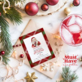 Cartes Pour Fêtes Annuelles Secret Père Noël échange cadeaux Noël