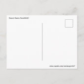 Cartes Pour Fêtes Annuelles Secret Père Noël Sssshhh ! ! (Dos)