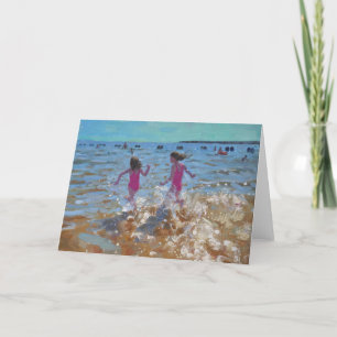 Cartes Pour Fêtes Annuelles S'effondrer dans la mer Clacton. 2014