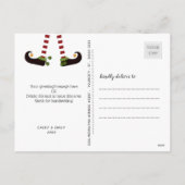 Cartes Pour Fêtes Annuelles sELFie Greetings, Changeable Red Background (Dos)