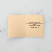 Cartes Pour Fêtes Annuelles Semaine d'appréciation de l'enseignant (Intérieur)