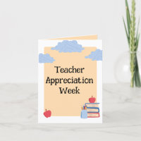 Semaine d'appréciation de l'enseignant