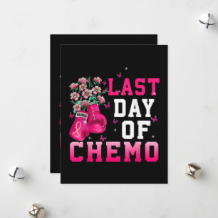 Cartes Pour Fêtes Annuelles Sensibilisation au cancer du sein Dernier jour de