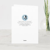 Cartes Pour Fêtes Annuelles Sept frappe, aucune natation ! Vacances (Dos)