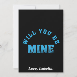 Cartes Pour Fêtes Annuelles Seras-Tu Mon Valentin