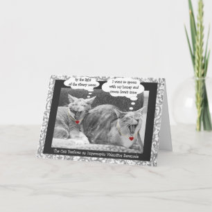 Cartes Pour Fêtes Annuelles serenade contemporaine valentine