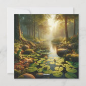 Cartes Pour Fêtes Annuelles Sérénité (Dos)