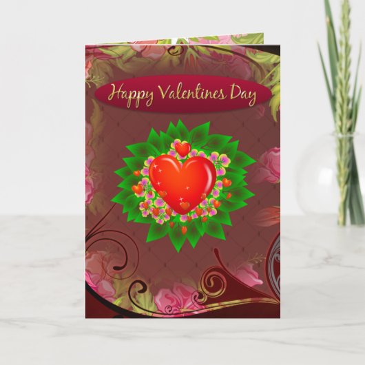 CARTES POUR FÊTES ANNUELLES SEREZ-VOUS MA VALENTINE ? (Devant)