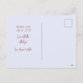 Cartes Pour Fêtes Annuelles Serez-Vous Notre Fille Fleur Floral (Dos)