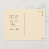 Cartes Pour Fêtes Annuelles Serez-Vous Notre Fille Fleur Floral (Dos)