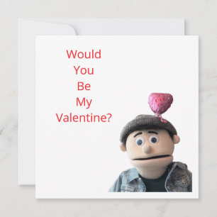 Cartes Pour Fêtes Annuelles Seriez-vous ma Saint-Valentin?