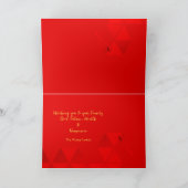 Cartes Pour Fêtes Annuelles Serpent chinois moderne 2025 GCa (Intérieur)