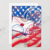 Cartes Pour Fêtes Annuelles Service postal (Devant / Derrière)