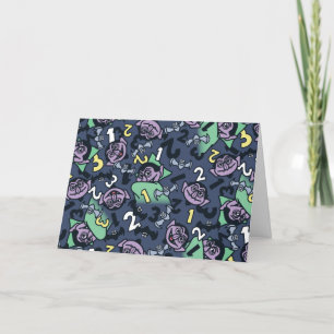 Cartes Pour Fêtes Annuelles Sesame Sesame motif de dessin animé du comte von