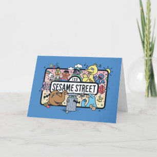 Cartes Pour Fêtes Annuelles Sésame Sésame Sesame Pals signe de Doodle