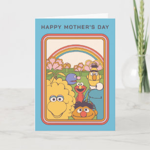 Cartes Pour Fêtes Annuelles Sesame Street Bonne Fête des Mères